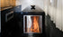 Ecosmart Fire Flex 32SS Single Sided Fireplace Insert - Black Finish / Stainless Steel Burner - ESF.FX.32SS